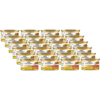 Krmivo pro kočku Purina Gourmet Gold kuře/játra v omáčce 24x85g