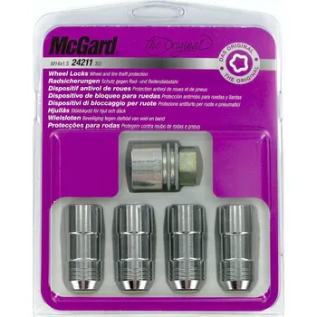 Šroubek na kolo McGard bezpečnostní matky M14x1,5x50mm kužel 60, klíč 21