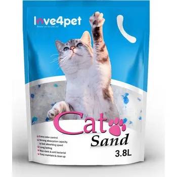 CAT SAND Silikonová podestýlka pro kočky 3,8l
