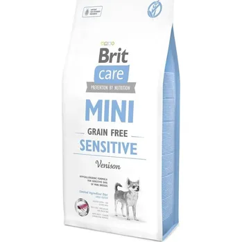 Krmivo pro psa BRIT CARE Mini Grain-Free Sensitive 2x7kg SLEVA 3%