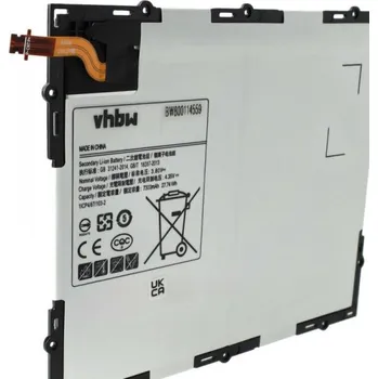 Baterie k notebooku VHBW Baterie pro Samsung Galaxy Tab A 10.1 / SM-T580, 7300 mAh