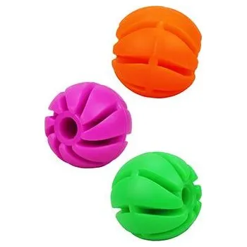 Hračka pro psa Hračka pes Míč se spirálou plovací Vanil. 6cm SP