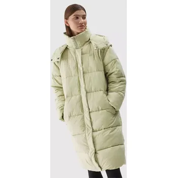 Dámský kabát Dámský zimní kabát 4F krémová 2697197