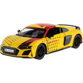 Hračka Teddies Auto Kinsmart 2020 Audi R8 Coupé Barva modelu AUDI R8: žlutá