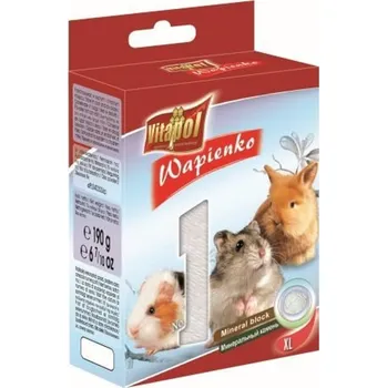 Krmivo pro hlodavce VITAPOL Přírodní vápník pro hlodavce XL 190g