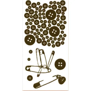 Dětské razítko Gelová razítka - Knoflíky