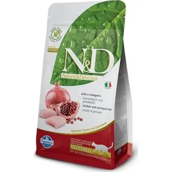 N&D PRIME CAT NEUTERED CHICKEN & POMEGRANATE ADULT 2x5KG
