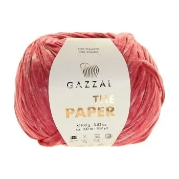 Příze Gazzal The Paper 3968 - starorůžová