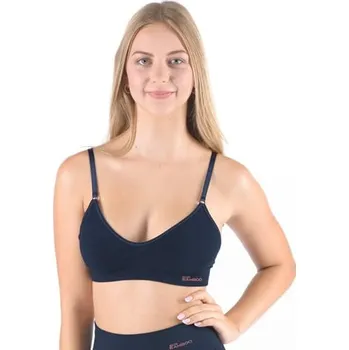 Podprsenka Dámská sportovní podprsenka s vycpávkami GINA 07021P šedohnědá L/XL