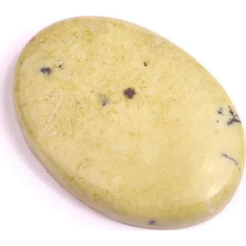 Korálek Kabošon Atlantasite č.1911 (32x23x6mm)