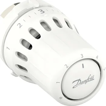 Hlavice pro radiátor Danfoss 015G3030 React M30x1.5 | termostatická hlavice mechanická | 8 až 28 °C | bílá