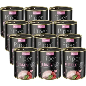 Krmivo pro psa DOLINA NOTECI Piper pro psy s krůtím masem a brokolicí 12x800g