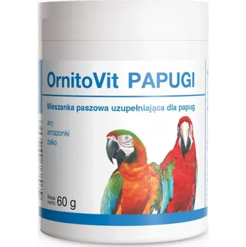 Krmivo pro ptáka DOLFOS OrnitoVit Papoušci 60g