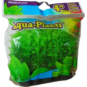 Dekorace do akvária Umělé rostliny 10,2cm zelené 6ks sada (Umělé rostliny 10,2cm zelené 6ks sada)