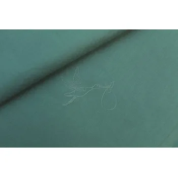 Tmavá šalvěj - bavlněné plátno, šíře 240cm - 108