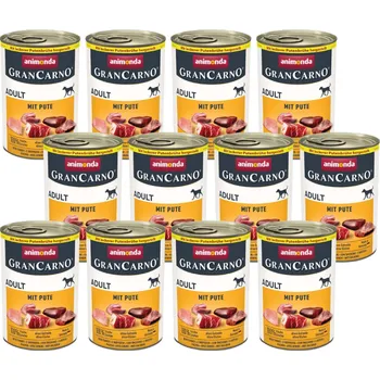 Krmivo pro psa ANIMONDA GranCarno Adult Dog příchuť: krůtí 12x400g