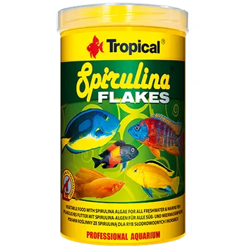Krmivo pro rybičky TROPICAL Spirulina Flakes 1000ml