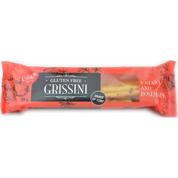 Grissini rajče a rozmarýn - bez lepku - trvanlivé tyčinky 85g