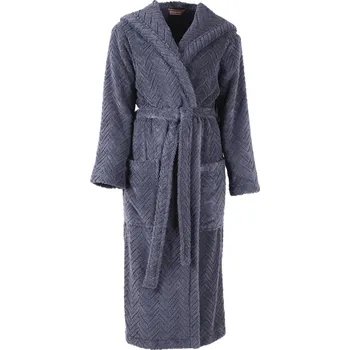 Unisex župan Athena s kapucí 3116 antracit - Vestis L