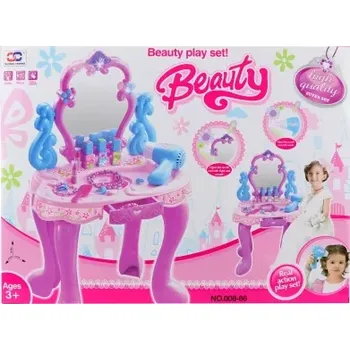 Toaletní stolek Alltoys Toaletní stolek CZ s doplňky 0806 12