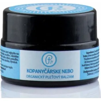 Pleťový krém Organický luxusní pleťový balzám KOPANIČÁŘSKÉ NEBE Panakeia 15ml