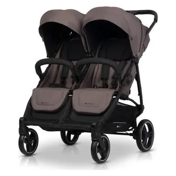Kočárek Euro-Cart Doblo Sportovní kočárek pro dvojčata/sourozence - Taupe