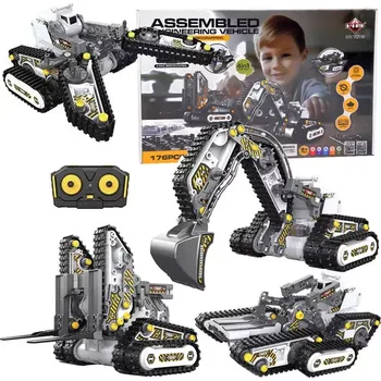 ostatní stavebnice JOKO Stavebnice 4v1 RC stavební stroje