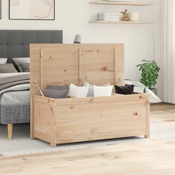 Úložný box vidaXL Úložný box 110x50x45,5 cm masivní borové dřevo