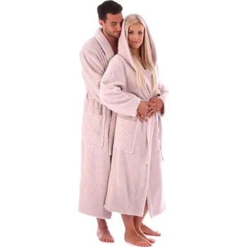 Pánský župan Unisex župan Athena 2116 oříšek - Vestis XL