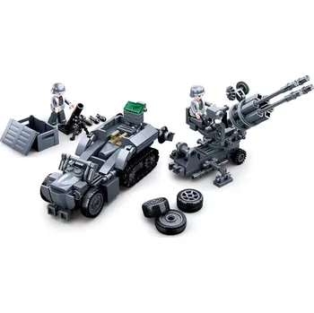 Stavebnice Sluban Sluban B0681 Německá mobilní protivzdušná jednotka