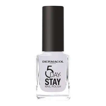Přípravek na nehty 5Day Stay Dlouhotrvající lak na nehty č.59 Mermaid White Dermacol - Oficiální e-shop Dermacol