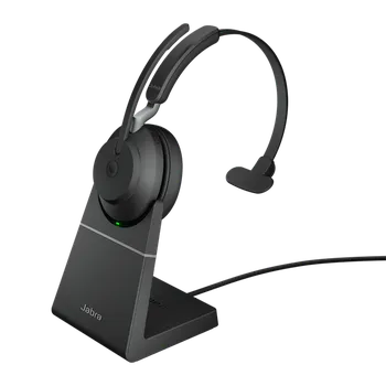 Sluchátka Jabra Evolve2 65/Mono/BT/Bezdrát/MS/Stand/Černá