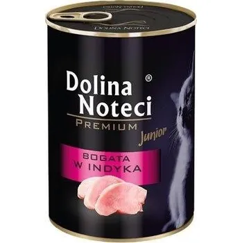 Krmivo pro kočku Dolina Noteci Premium Junior pro kočky s vysokým obsahem krůtího masa 400g