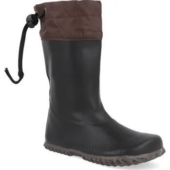 Chlapecké holínky Barefoot dětské gumáky Saguaro Brisk I - černé Velikost: 34