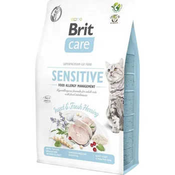 Krmivo pro kočku BRIT Care Cat Grain-Free Sensitive Allergy Management Insect 2x7kg SLEVA 3%
