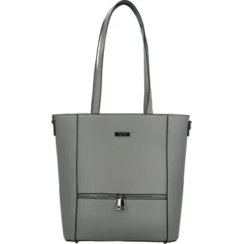 Kabelka Luxusní dámská kabelka na rameno Delami My Angela, šedá