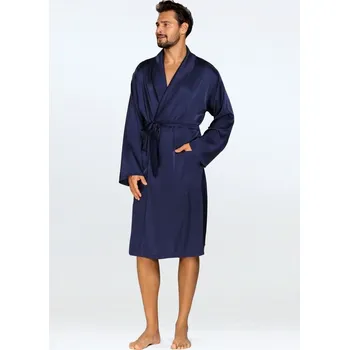 Dámský župan Pánský župan Lukas tmavě modrý - DKaren XL