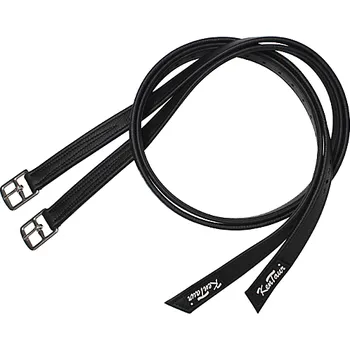 Vybavení pro koně Třmenové řemeny - Kentaur kožené černé 135 cm