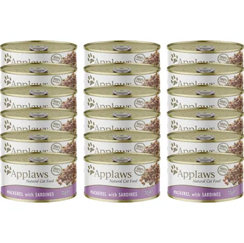Krmivo pro kočku Applaws Cat Makrela a sardinky 24x70g