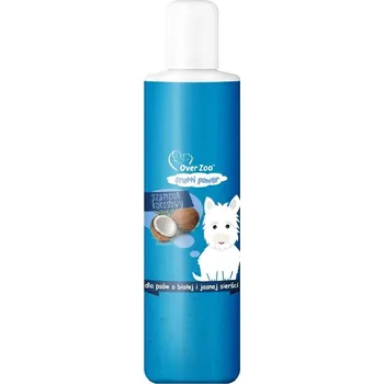 Kosmetika pro psa OVER ZOO Frutti Power Coconut šampon pro psy s bílou srstí 200ml
