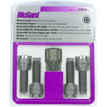 Šroubek na kolo McGard bezpečnostní šrouby M12x1,5x40,4mm kužel 60, klíč 17