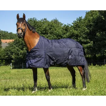 Deka pro koně Deka HKM stájová 340g 1200D 135cm tmavě modrá