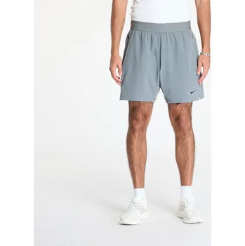 Pánské kraťasy Šortky Nike Flex Rep 4.0 Men's Dri-FIT 7" Unlined Fitness Shorts Smoke Grey/ Black/ Black S