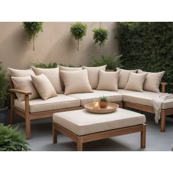 Povlak na polštářek HEDVA ČESKÝ BROKÁT Povlak na polštář Upron 50x50 krémová