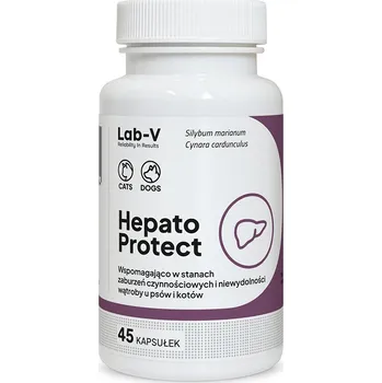 LAB-V Hepato Protect – Podpora funkce jater pro psy a kočky 45 kapslí