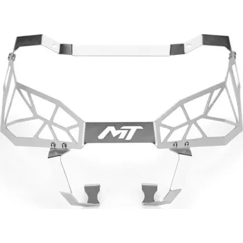 Zavazadlo na motocykl Ochranná mřížka hlavního světlometu CF Moto 800 MT stříbrná