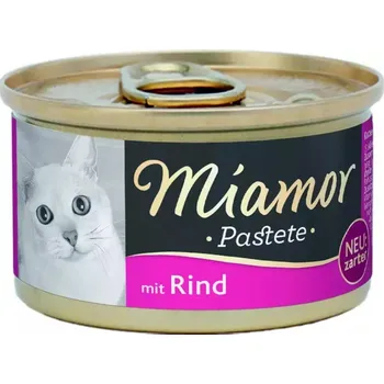 Krmivo pro kočku Miamor Pastete hovězí maso 85g plechovka