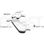 Zadní tlumič výfuku ERNST 043236