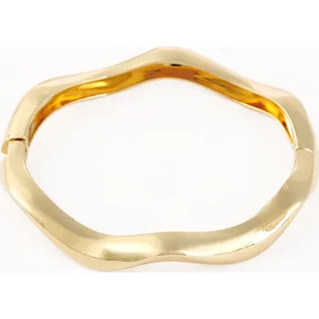 Náramek B-TOP Pozlacený geometrický náramek Snake