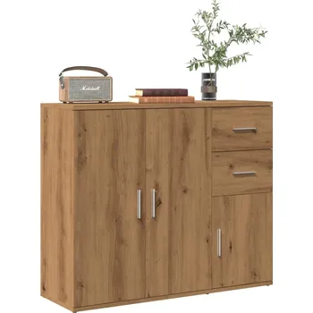 vidaXL Příborník Artisan Dub 91x29,5x75 cm Konstrukce dřeva